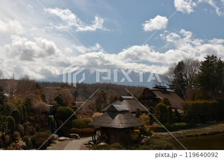 山梨県忍野八海 119640092