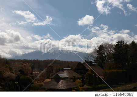 山梨県忍野八海 119640099