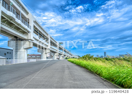 神奈川県横浜市都筑区の都市風景 川向174号 神奈川県横浜市都筑区の都市風景 川向174号 119640428