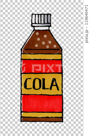 Cola plastic bottle 119640471