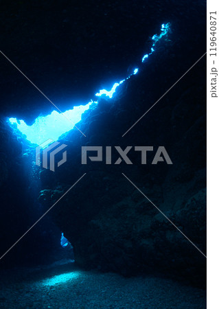 海中の風景 宮古島 海中の風景 宮古島 119640871
