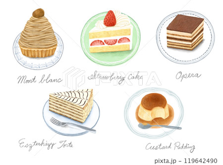 ケーキいろいろ 119642490