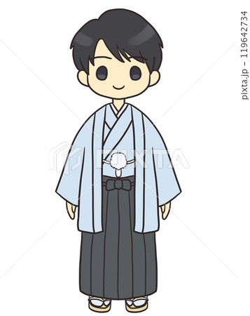着物を着た男性2 着物を着た男性2 119642734