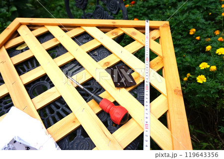 フェンス DIY フェンス DIY 119643356