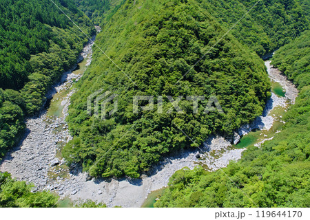 祖谷渓のひの字渓谷 徳島県 祖谷渓のひの字渓谷 徳島県 119644170