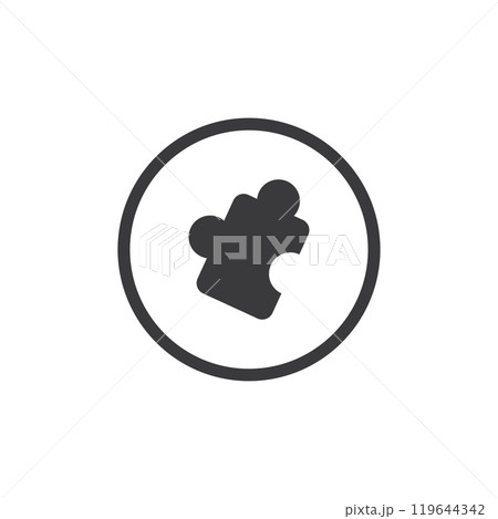People puzzle icon 119644342