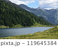 A small lake in the Alps 119645384