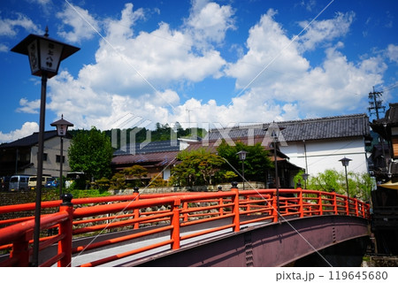 郡上踊り 郡上八幡の夏の風物詩 吉田川 郡上踊り 郡上八幡の夏の風物詩 吉田川 119645680