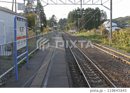 札苅駅　さつかり　Satsukari　sh02　道南いさりび鉄道 119645845