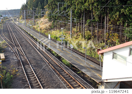 泉沢駅　いずみさわ　izumisawa　sh03　道南いさりび鉄道 119647241
