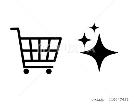 ショッピングカート　アイコン 119647421