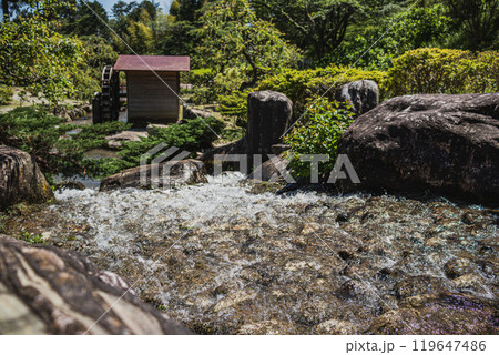 小川のある風景(静岡県) 119647486
