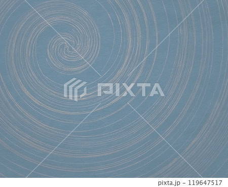 和紙のテクスチャのイメージ素材 渦巻 水色 和紙のテクスチャのイメージ素材 渦巻 水色 119647517
