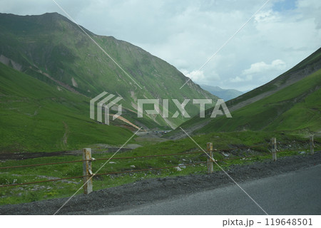 カズベキ周辺でドライブ カズベキ周辺でドライブ 119648501