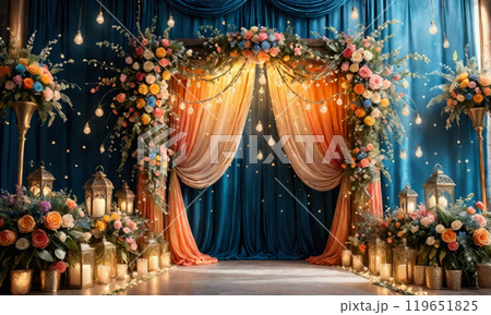 豪華な結婚式場 119651825
