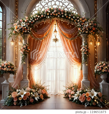 豪華な結婚式場 119651873
