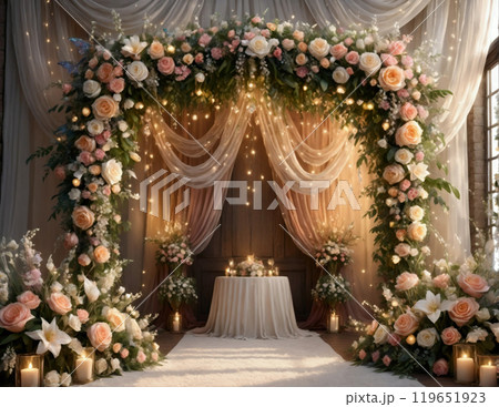 豪華な結婚式場 119651923