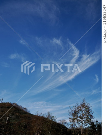 妙高高原の秋空 妙高高原の秋空 119652347