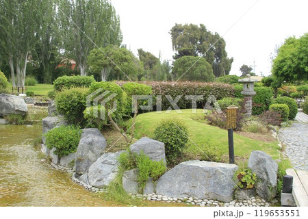 Japanese gardens in La Serena Chile Japanese gardens in La Serena Chile 119653551
