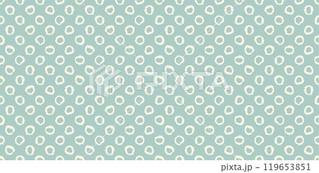 Polka dot seamless pattern with hand painted circles Polka dot seamless pattern with hand painted circles 119653851
