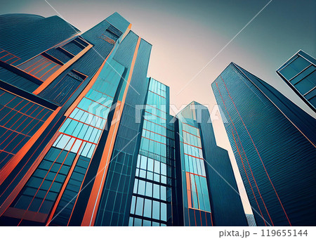 モダン都市のイメージ 119655144