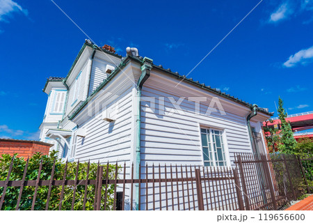 神戸市　ポートアイランドに移築されているみなと異人館 119656600