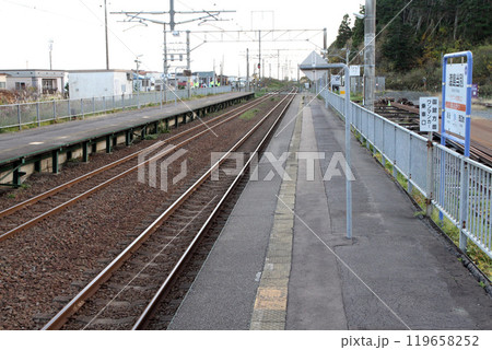 渡島当別駅　おしまとうべつ　Oshima-Tobetsu sh05 道南いさりび鉄道 119658252