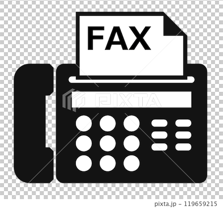 Illustration of text and fax delivery instructions sent and received by telephone Illustration of text and fax delivery instructions sent and received by telephone 119659215