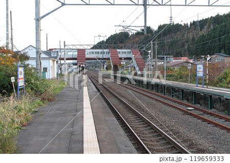 茂辺地駅　もへじ　Moheji　sh06　道南いさりび鉄道 119659333