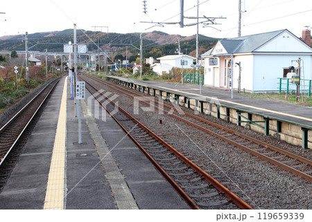 茂辺地駅　もへじ　Moheji　sh06　道南いさりび鉄道 119659339