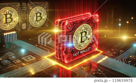 ビットコインを管理するホットウォレット ビットコインを管理するホットウォレット 119659978