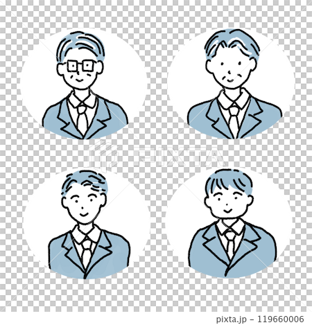一個穿著西裝的人的圖標 119660006