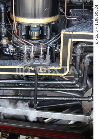 蒸気機関車・8620形・車両番号58654号機の細部設備 蒸気機関車・8620形・車両番号58654号機の細部設備 119660624