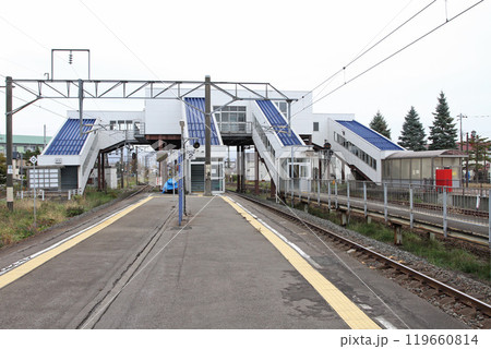 上磯駅　かみいそ　Kamiiso　sh07　道南いさりび鉄道 119660814