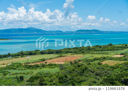 小浜島　西大岳展望台からの眺め 119661876
