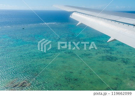 新石垣空港への着陸 119662099