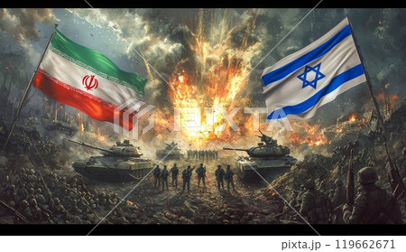 イランとイスラエルの軍事衝突 イランとイスラエルの軍事衝突 119662671