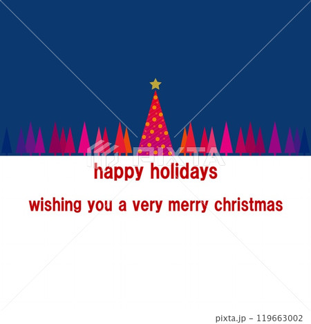 ハッピーホリデーズ happy holidays クリスマスツリー ハッピーホリデーズ happy holidays クリスマスツリー 119663002
