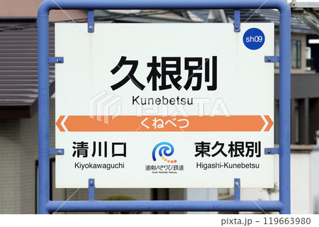 久根別駅　くねべつ　Kunebetsu　sh09　道南いさりび鉄道 119663980