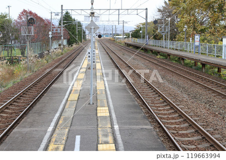 久根別駅　くねべつ　Kunebetsu　sh09　道南いさりび鉄道 119663994
