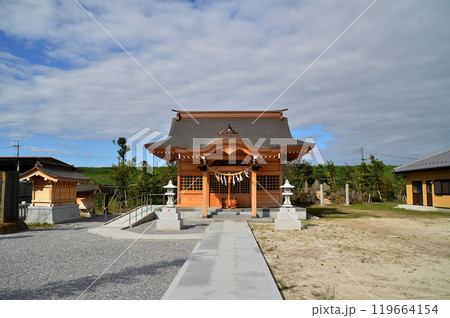 埼玉県行田市下中条　美しい治子神社 119664154