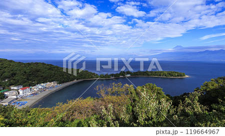 大瀬崎からみた富士山 大瀬崎からみた富士山 119664967
