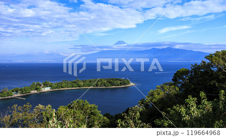 大瀬崎からみた富士山 大瀬崎からみた富士山 119664968