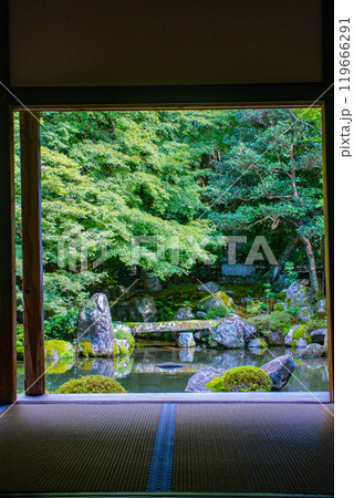 【京都風景】蓮華寺 洛北の静かな池泉式鑑賞庭園 【京都風景】蓮華寺 洛北の静かな池泉式鑑賞庭園 119666291