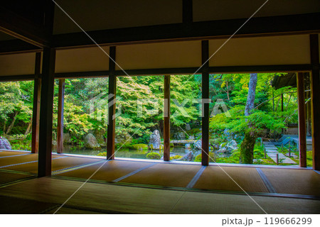 【京都風景】蓮華寺　洛北の静かな池泉式鑑賞庭園 119666299