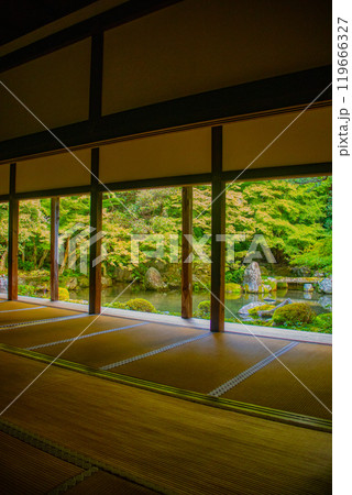 【京都風景】蓮華寺　洛北の静かな池泉式鑑賞庭園 119666327