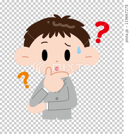 令人擔憂的上班族 119667278