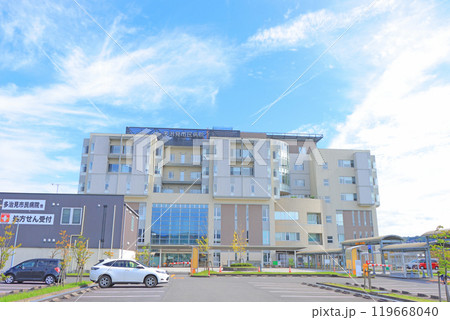 岐阜県多治見市、多治見市民病院の風景 岐阜県多治見市、多治見市民病院の風景 119668040