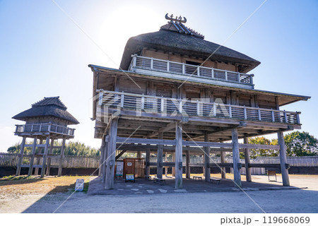 吉野ヶ里遺跡 北内郭(佐賀県吉野ヶ里町 吉野ヶ里歴史公園) 吉野ヶ里遺跡 北内郭(佐賀県吉野ヶ里町 吉野ヶ里歴史公園) 119668069
