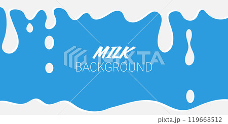 Milk drops  background vector illustration 119668512